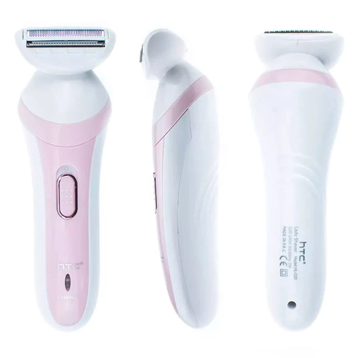 Depiladora inalámbrica HTC HL-020 blanco con rosa