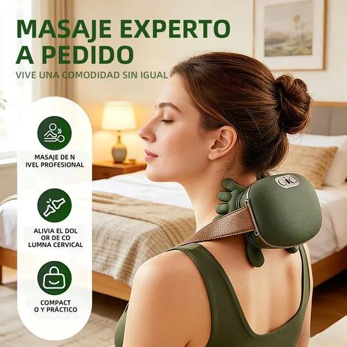 Masajeador Cervical para Hombros y Cuello - Verde