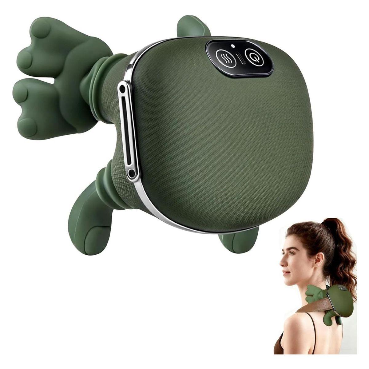 Masajeador Cervical para Hombros y Cuello - Verde